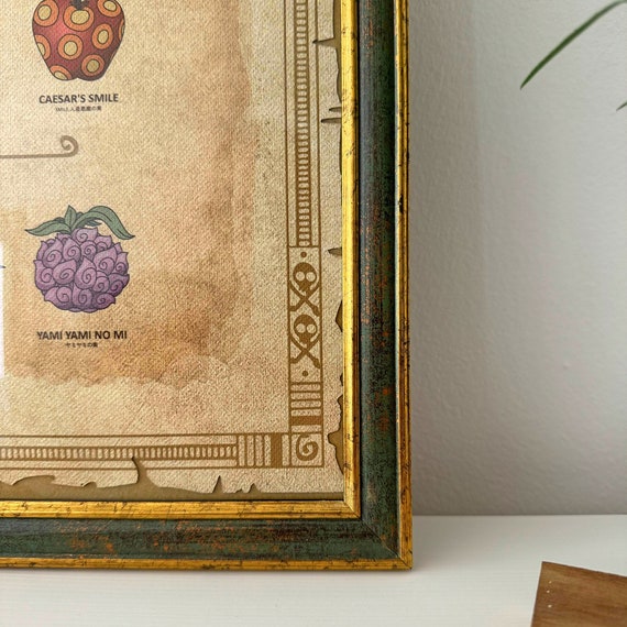 Anime One Piece - Devil Fruits Canvas Roll
