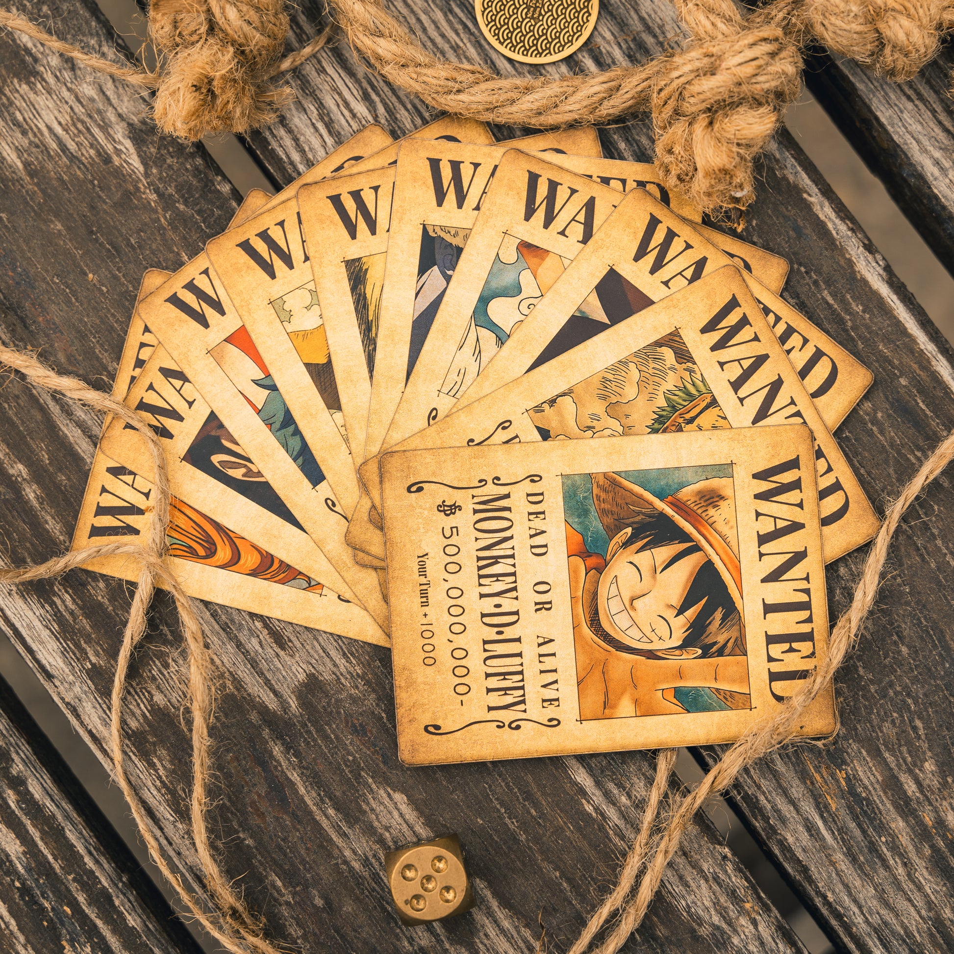 Anime One Piece DON Cards